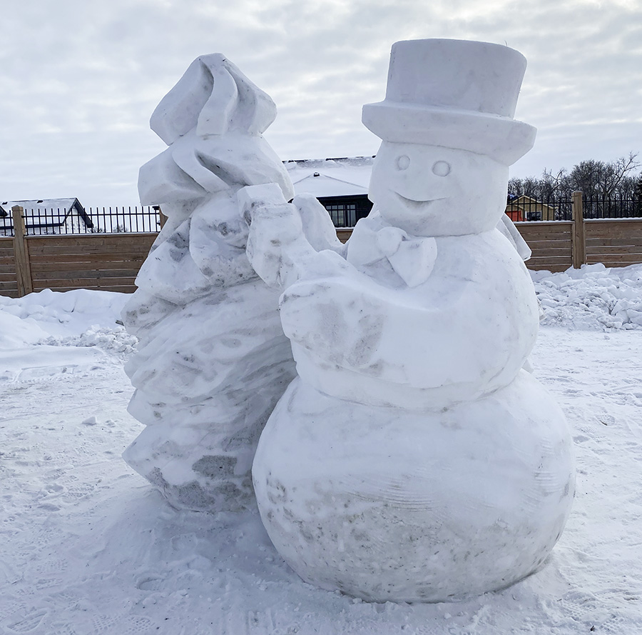 Snow Sculpting-Snow Sculptures 2023