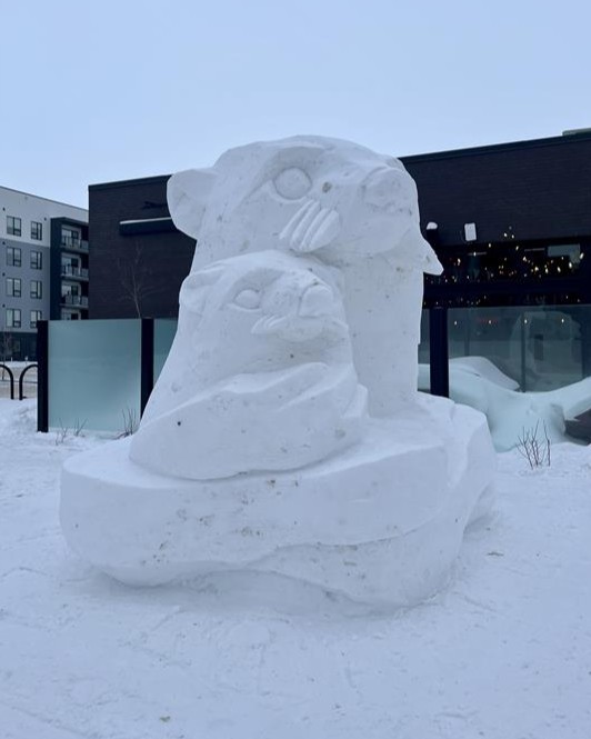 My Otters in the Bath - Copy